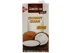 AroyD* < CREAM-UHT > (S) COCONUT CREAM 12*33.8 fl oz