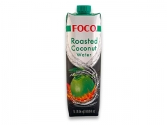 Foco* < L > UHT < ROASTED > coconut water 12*33.8 fl oz