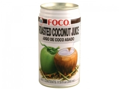 Foco* < S > ROASTED COCONUT JUICE w/MEAT 24*11.8 fl oz