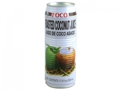Foco* < L > ROASTED COCONUT JUICE w/MEAT 24*17.6 fl oz