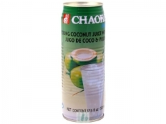 Chaokoh* (L) COCONUT JUICE w/PULP 24*17.5 fl oz