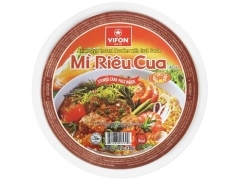 Vifon* (BOWL) NOODLE - CRAB PASTE 6*6*4.2z