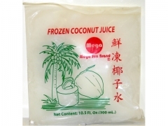 MegaSun* Frz (Bag) Coconut Juice w/ Meat 30*10.5z