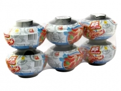 MeiMei* < BOWL > CREAMY SEAFOOD NOODLE SILVER 6*6*60g