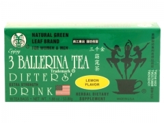 3 Ballerina* DIETERS TEA < Lemon > 36 BOXES * 18 BAGS