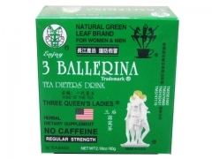 3 Ballerina* THREE QUEEN'S LADIES TEA 24 BOXES * 30 BAGS