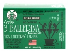 3 Ballerina* DIETERS TEA 36 BOXES * 12 BAGS