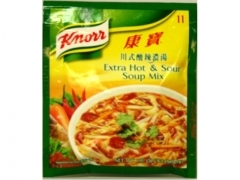 Knorr* (Chinese Soup Mix) (#11 Extra Hot & Sour) 8*12*56g
