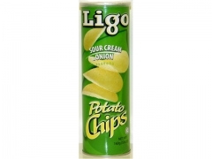 Ligo* Potato Chips (Sour Cream) 14*5.6z