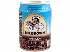 MrBrown* VANILLA COFFEE DRINK 24*8.12oz