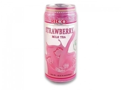 RICO* STRAWBERRY MILK TEA 24*16.6 fl oz