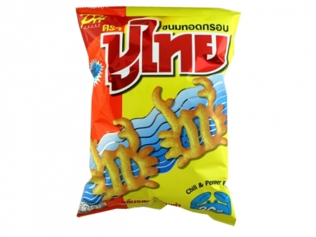 PuThai* < PEPPER FLAVOR > CRISPY CRAB SNACK 18*2.12z