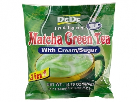 Dede* < 3 IN 1 > INSTANT (MATCHA) GREEN TEA MIX 30*12*1.23 oz