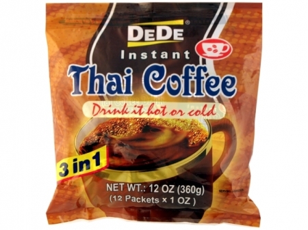 Dede* < 3 IN 1 > INSTANT THAI COFFEE MIX 30*12*1 oz