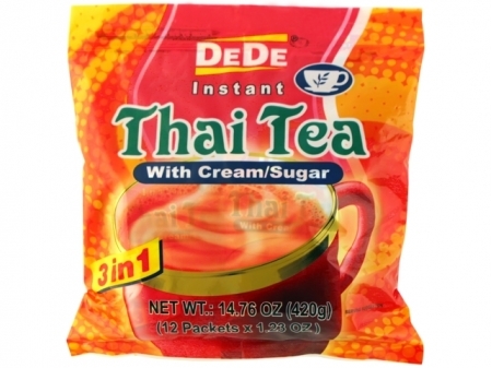 Dede* < 3 IN 1 > INSTANT THAI TEA MIX 30*12*1.23 oz