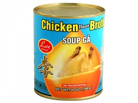 Lee* < L > CHICKEN BROTH 24*28z