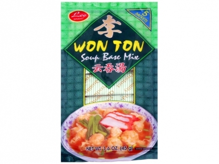 Lee* < 5PK > WONTON SOUP BASE MIX 2*24*1.6z