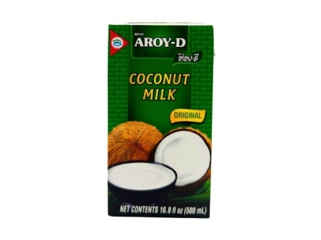 AroyD* < MILK-UHT > (S) COCONUT MILK 24*16.9 fl oz
