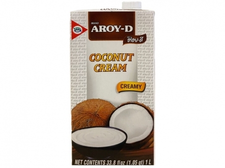 AroyD* < CREAM-UHT > (S) COCONUT CREAM 12*33.8 fl oz