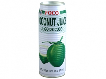 Foco* < L > COCONUT JUICE w/Meat 24*17.6  fl oz