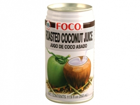 Foco* < S > ROASTED COCONUT JUICE w/MEAT 24*11.8 fl oz