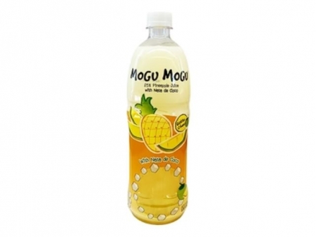 Mogu Mogu* (L) NATA DE COCO DRINK - PINEAPPLE 12*33.80 fl oz