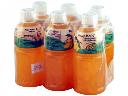Mogu Mogu* < Mango > DRINK 4*6*10.82 fl oz