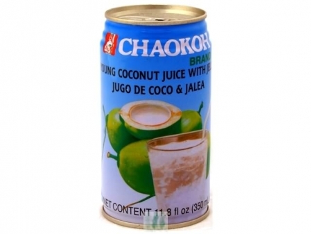 Chaokoh* (S) COCONUT JUICE w/JELLY 24*11.8 fl oz