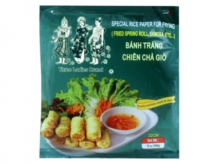 3ladies* < 22 CM > Special Rice Paper For Frying 44*12z