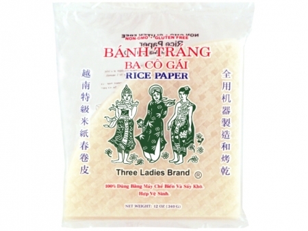 3ladies* MACHINE < 1/4 > RICE PAPER 44*12z