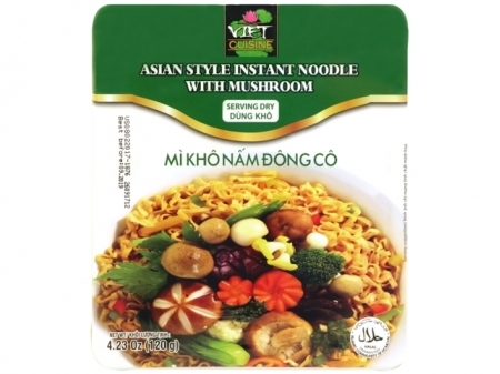 Viet Cuisine* Tray DRY noodle w/Shitake Mushroom 3*12*4.23z