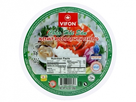 Vifon* (BOWL) SEAFOOD PORRIDGE 6*6*4.2z