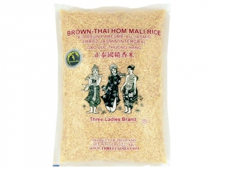 3ladies* 5# BROWN JASMINE RICE 10*5lbs