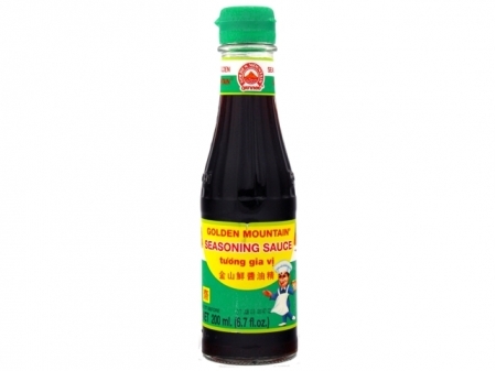 GM* < M > GREEN SOY SAUCE 24*7 fl oz