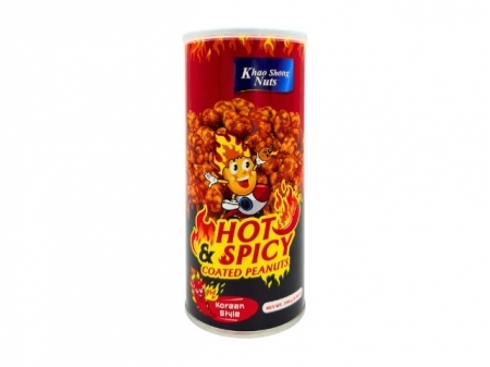KS* (L) HOT & SPICY COATED PEANUTS IN CAN 12*8.46 oz