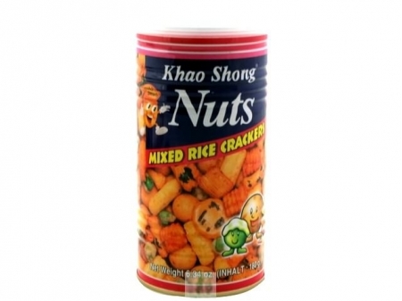 KS* Mixed Rice Cracker in CAN 12*6.35z