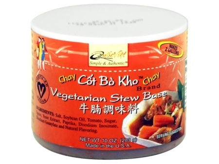 QV* < CHAY COT BO KHO > - SOUP BASE VEGETARIAN BEEF STEW 24*10z