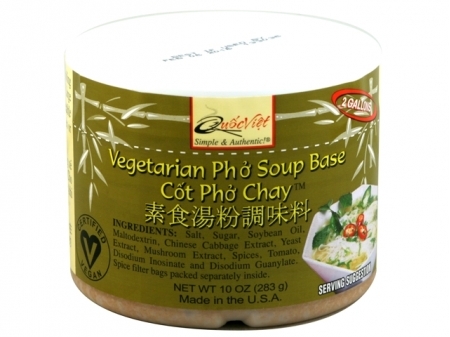 QV* < PHO CHAY > SOUP BASE - PHO VEGETARIAN FLAVOR 24*10z