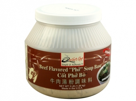 QV* < 3 pounds > PHO BO SOUP BASE 6*3lbs