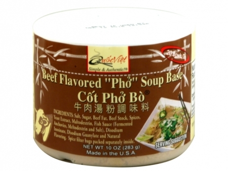 QV* < PHO BO > soup base - PHO BEEF flavor 24*10z