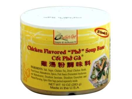 QV* < PHO GA > soup base - PHO CHICKEN flavor 24*10z