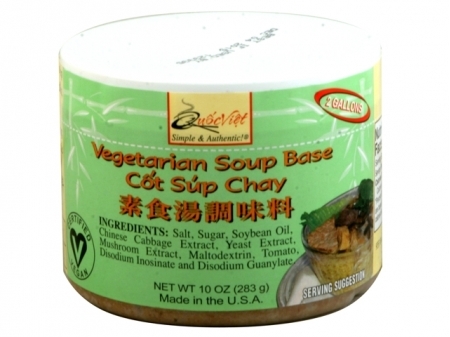 QV* < VEGETARIAN > soup base 24*10z