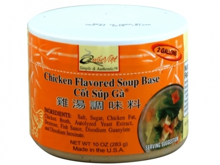 QV* < CHICKEN > soup base 24*10z