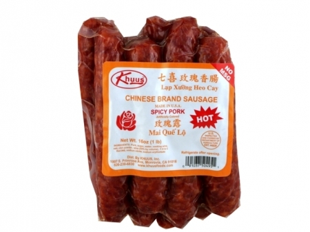 Khuus* PORK SAUSAGES < SPICY >24*16z