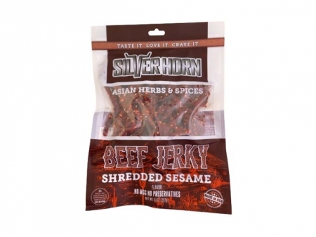 SH* BEEF JERKY < SESAME w/ CHILI > SHREDDED 20*8oz