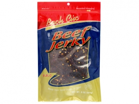 Bach Cuc* BEEF JERKY (BBQ W/CHILI) 20*8z
