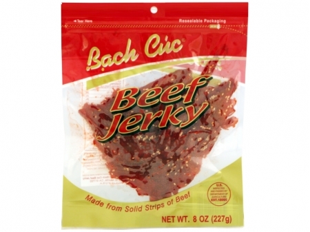 Bach Cuc* BEEF JERKY W/ SESAME (DUDU) STRIP 20*8z