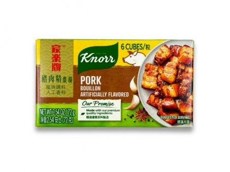 Knorr* < Cube > Pork Bouillon 24*2.5z