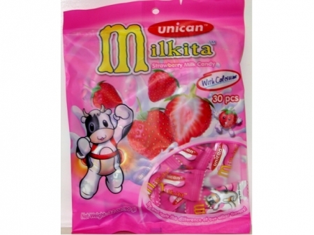 Milkita* Soft (Strawberry) Candy 12*3.2z