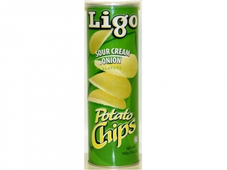 Ligo* Potato Chips (Sour Cream) 14*5.6z